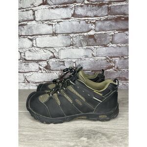 KEEN 1011760 Koven Olive Black Green Hiking Waterproof Shoes Men’s Sz 38EU/6M US